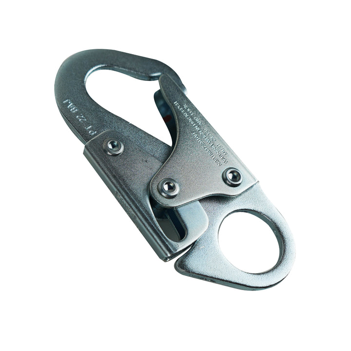 industrial snap hook for fall protection and rope systems