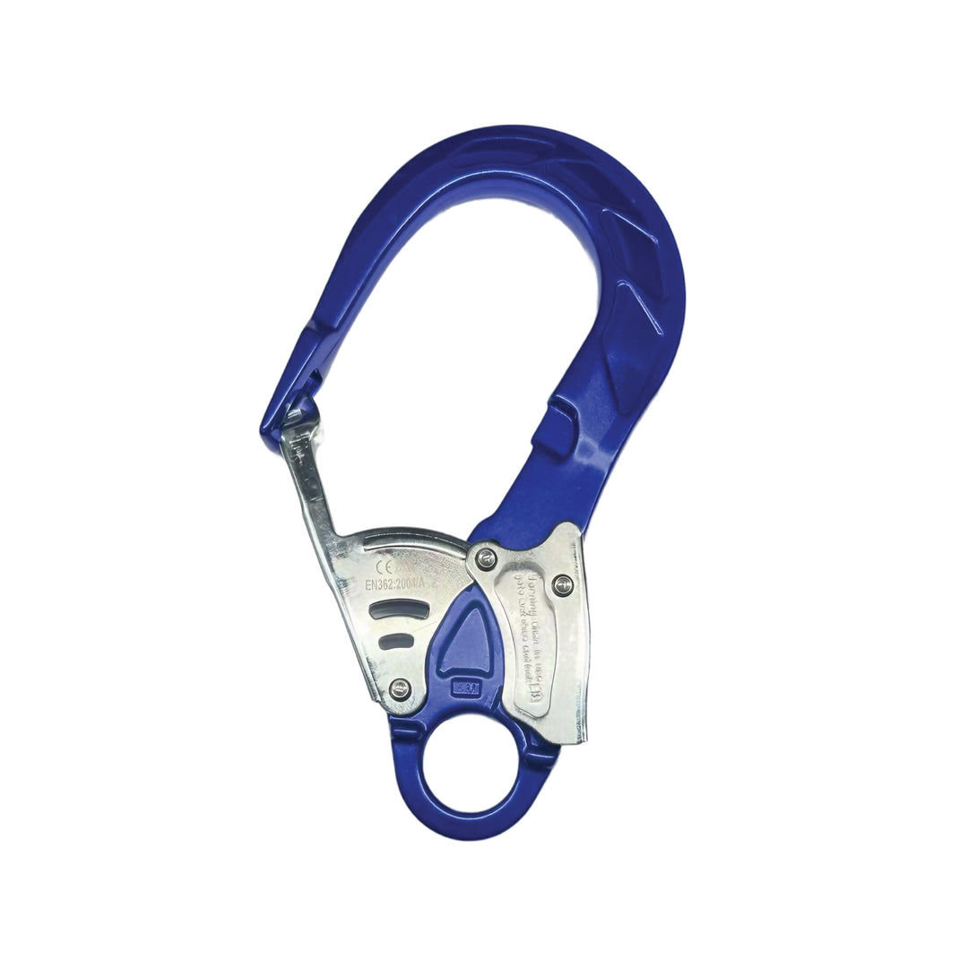 poseidon aluminum rebar hook with stainless gate and captive eye