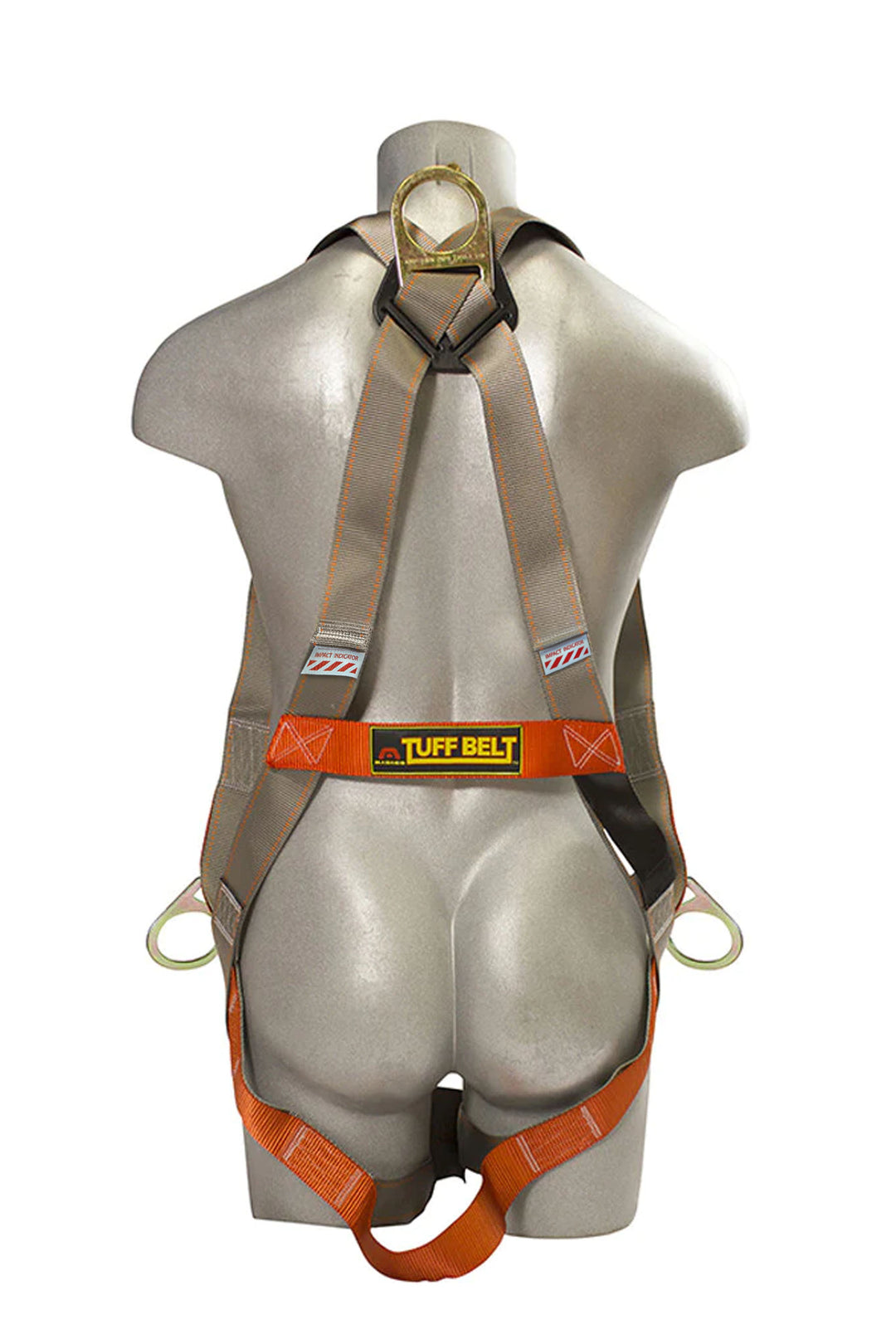 feather-lite fuego 3 point full body safety harness for osha compliance
