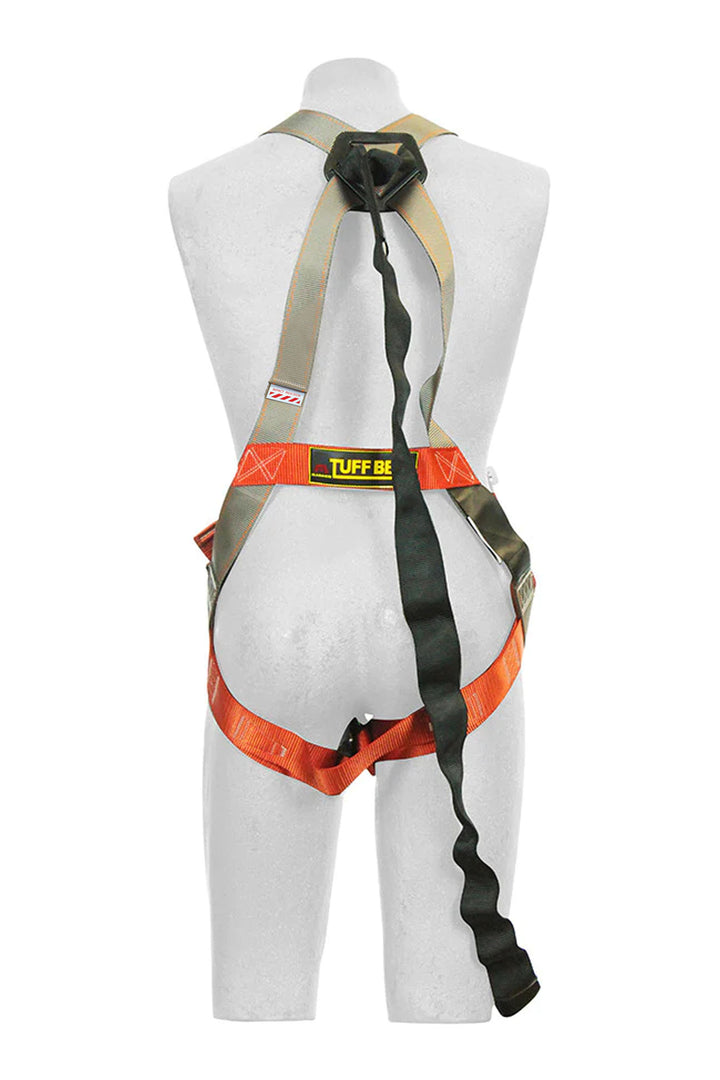 osha ansi certified fall protection harness and lanyard combo