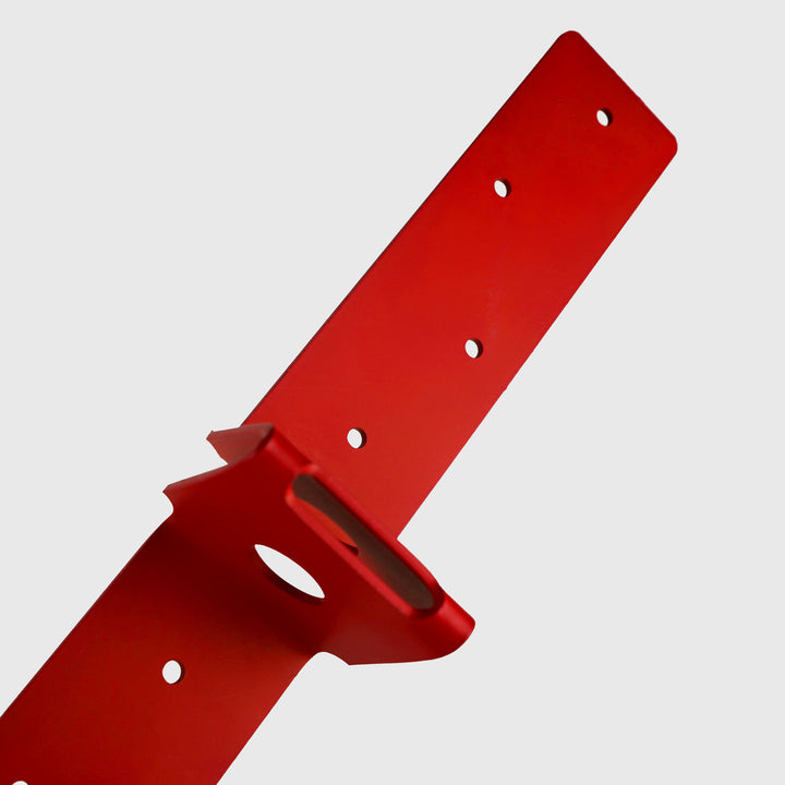 ANSI Z359 compliant steel roof anchor with nails for installation