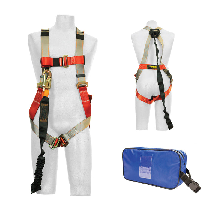 Adjustable Full Body Harness Combo Kit / C-TB205A-16NB