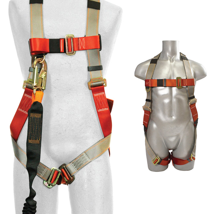 Adjustable Full Body Harness Combo Kit / C-TB205A-16NB