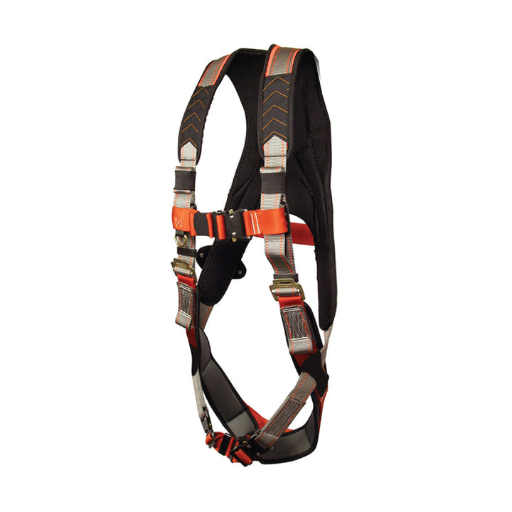 maximus 5 point full body harness with eva foam and x back