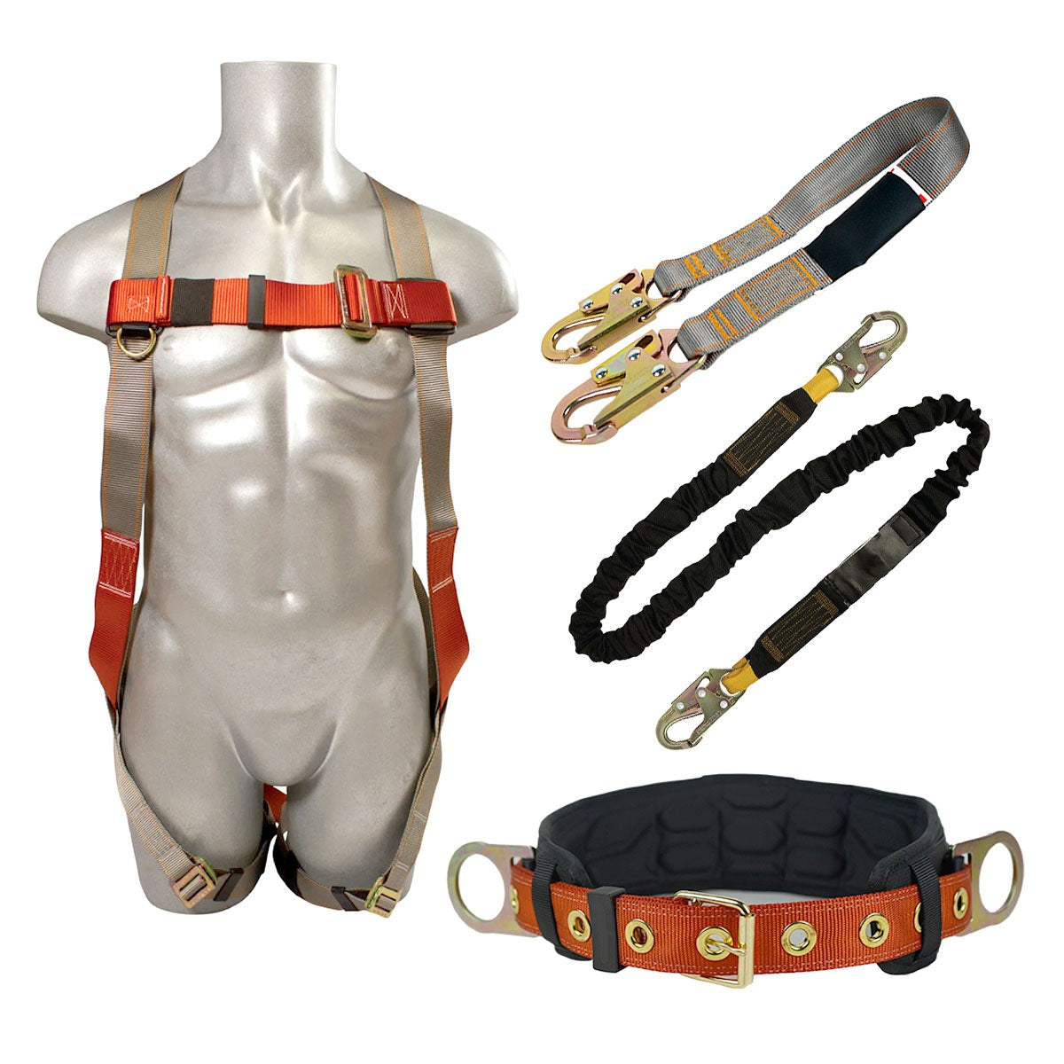 Fall Protection Ranyard Types Stay Safe at Heights: Pick the Ideal Fall Protection Lanyard – Madaco ...