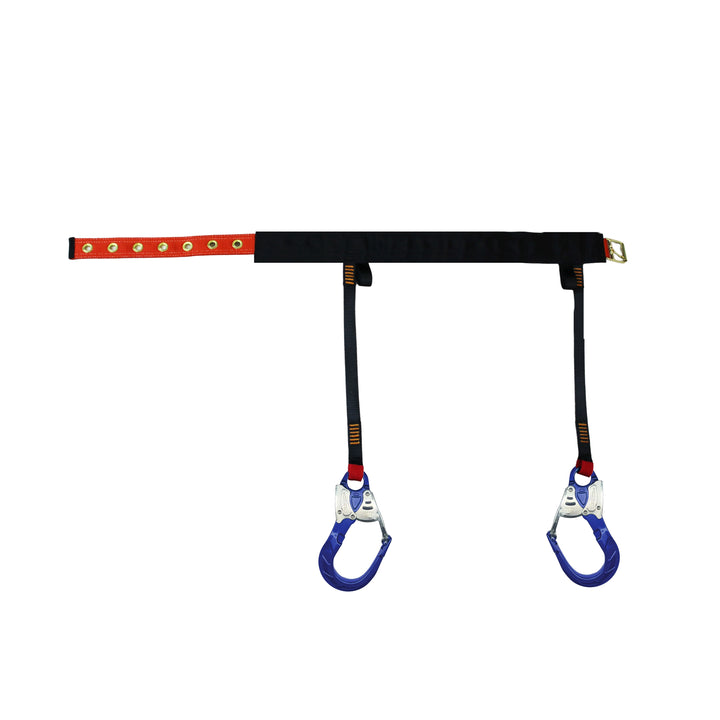 Work Positioning Belt – 5000 lb Rebar Hooks, Padded Fit, Adjustable Safety Harness