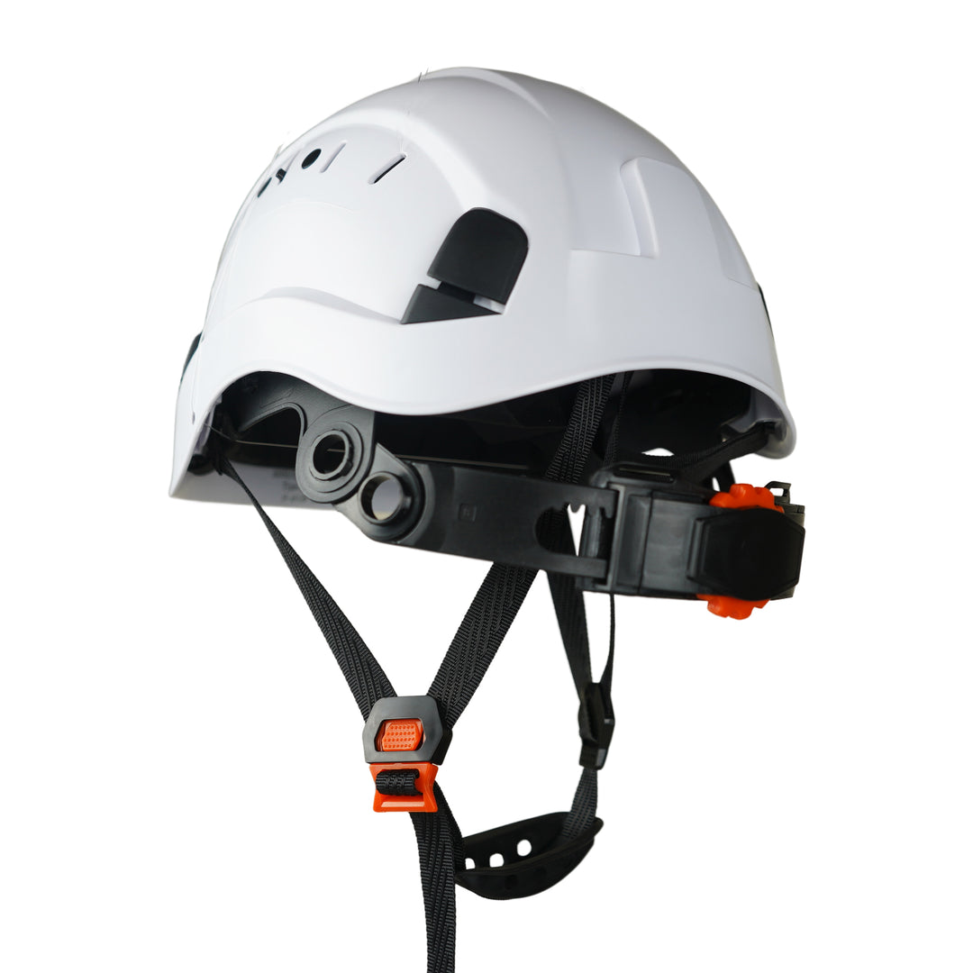 ce certified motorcycle helmet Fuison XL Titan Work/ Climbing Helmet ANSI Z89.1 and CE 397 Rated and Certified (L~XL), Orange / 1 pcs
