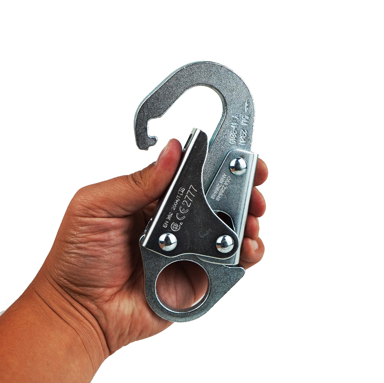 Maxi-2 Stage Steel Snap Hook - Silver Zinc | Madaco – Madaco
