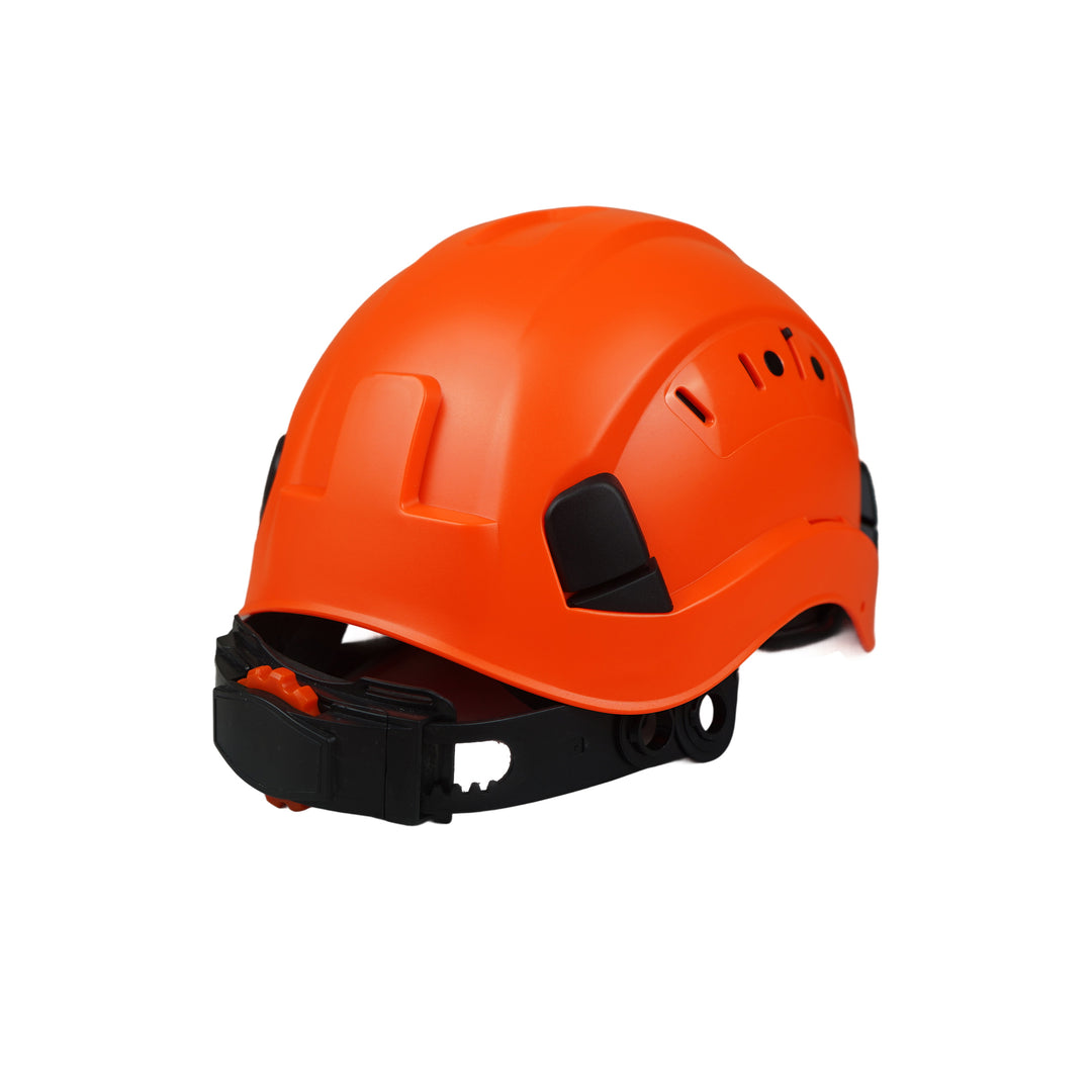 ce certified motorcycle helmet Fuison XL Titan Work/ Climbing Helmet ANSI Z89.1 and CE 397 Rated and Certified (L~XL), Orange / 1 pcs