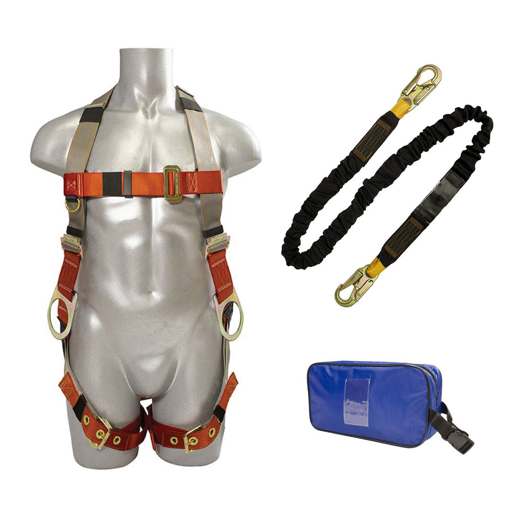 3-Point Adjustable Full Body Harness Combo Kit | Madaco – Madaco