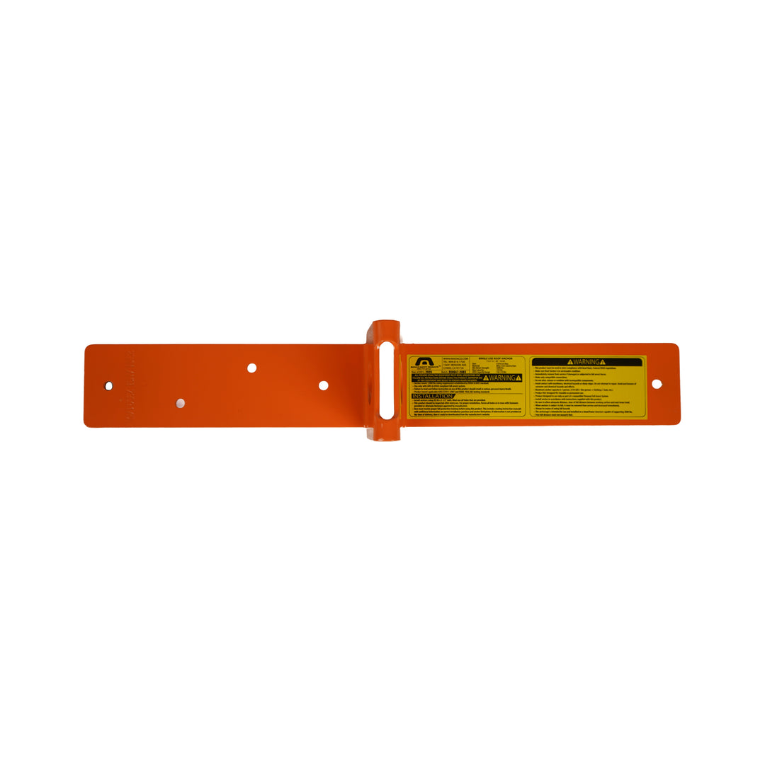M8-1034 Single-Use Roof Anchor – 5,000 lb Rated, ANSI Z359, with Nails Included