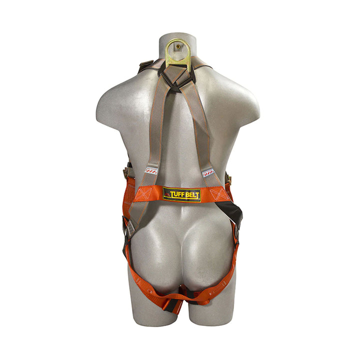 Pro-Tuff 5-Point Full Body Safety Harness – Front D-Ring, ANSI/OSHA Compliant (M–XXL)