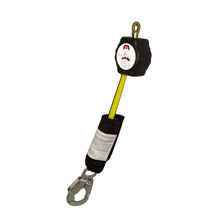 Fall Safety Harness with Mad Dog 6ft Self Retractable Lanyard / C-TB205A+9166-BLU