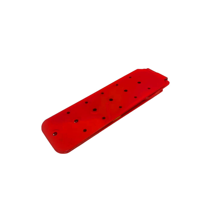 M8-1036 Reusable Roof Anchor – Red D-Ring Anchor, 5,000 lb Rated, ANSI Z359 Compliant