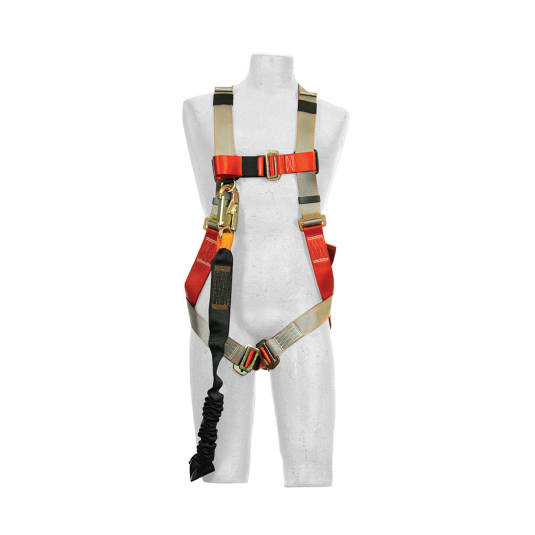 Standard Full Body Safety Harness with Energy Absorption Lanyard