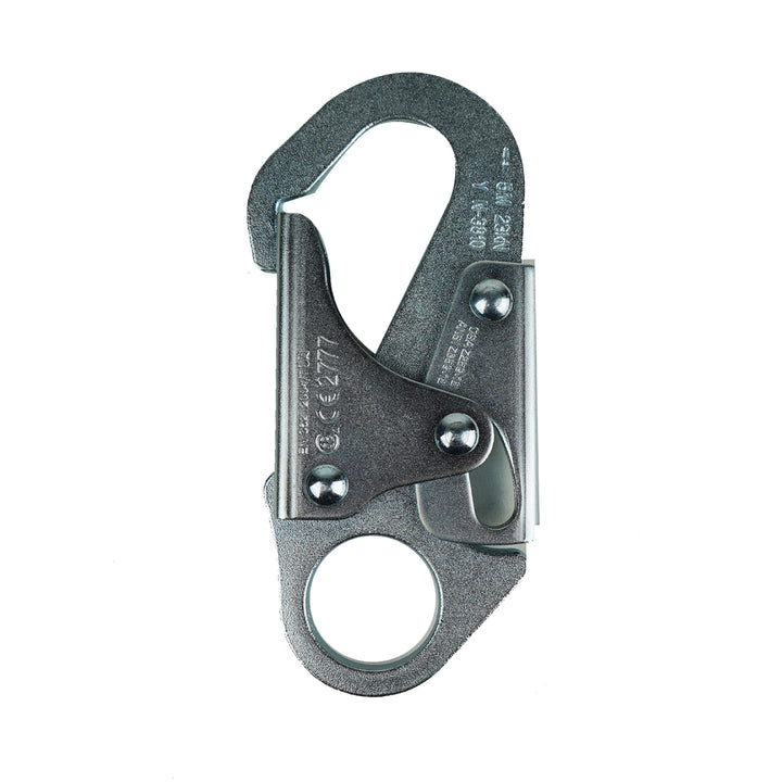 Maxi-2 Stage Steel Snap Hook - Silver Zinc finish