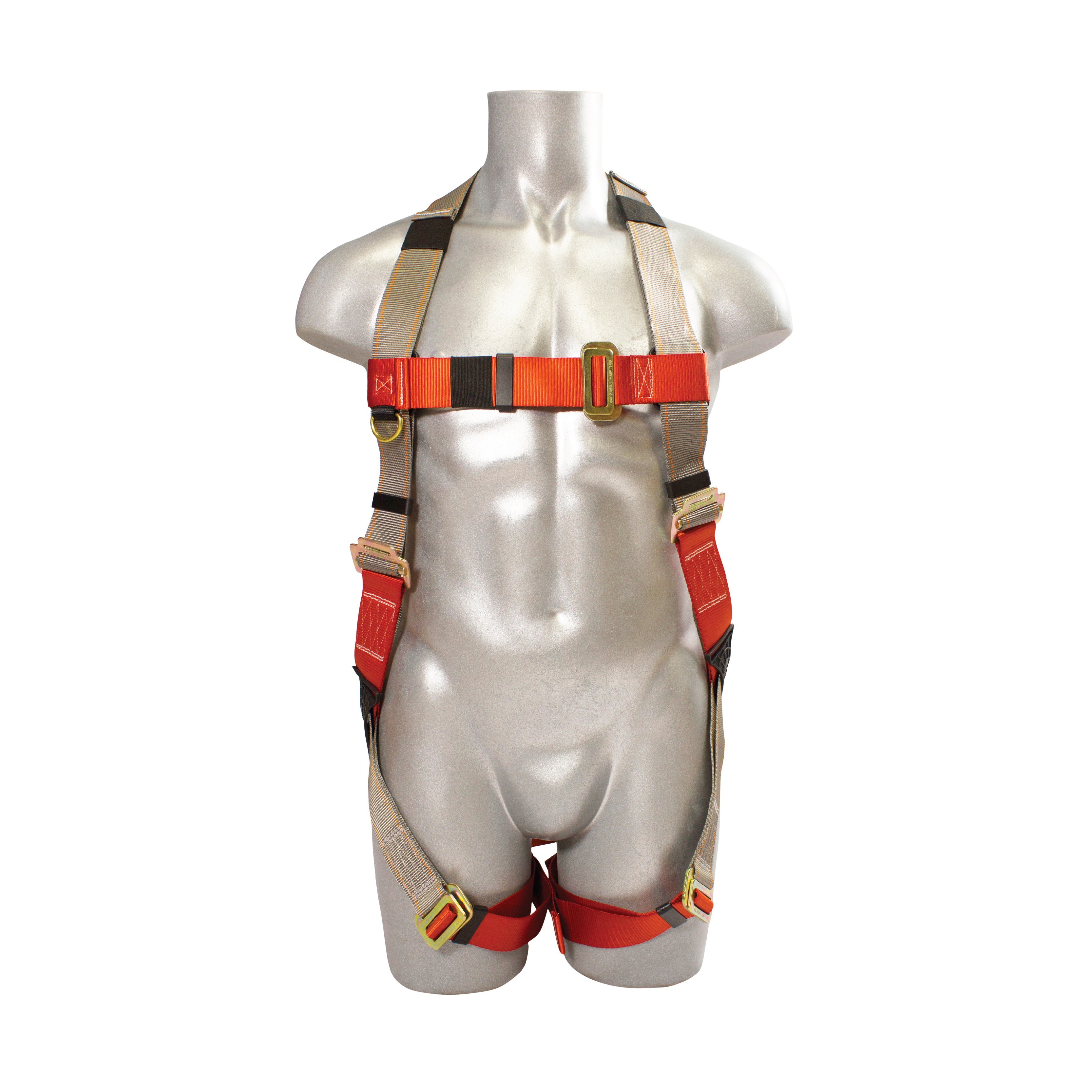 Fall Safety Harness with Mad Dog 6ft Self Retractable Lanyard / C